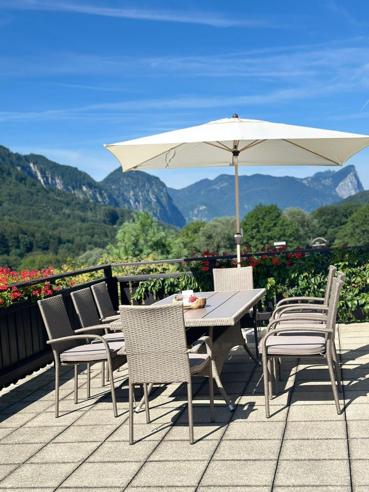 Die Landhausvilla In Unterach Am Attersee Buitenkant foto